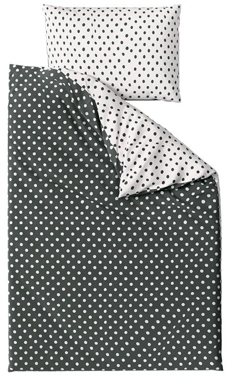 Colam szürke pamut ágyneműhuzat