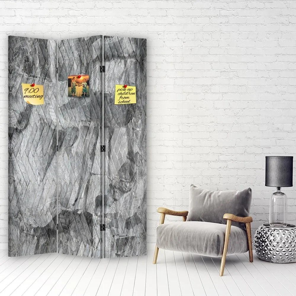 Gario Paraván Serenity of gray Méret: 145 x 170 cm, Kivitelezés: Klasszikus paraván
