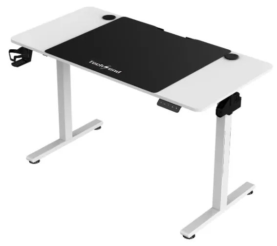 Techsend computer desk, elektromos állítható magasságú íróasztal EL-LV1260/PEL1260 White