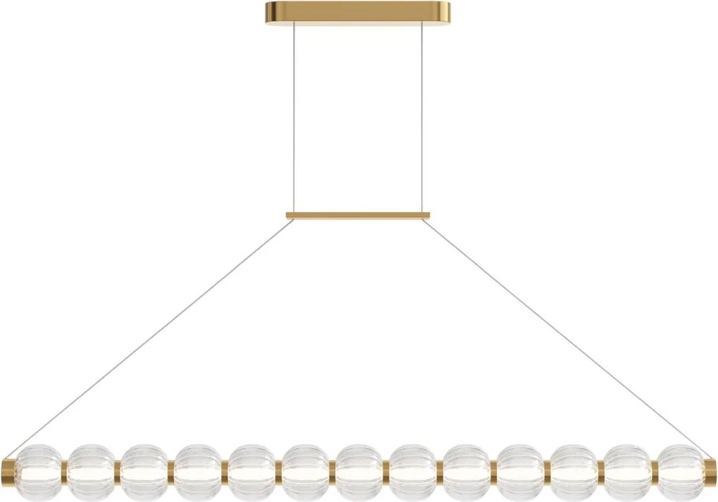 Maytoni glamour modern függeszték amulet átlátszó arany mymod555pl-l18g3k