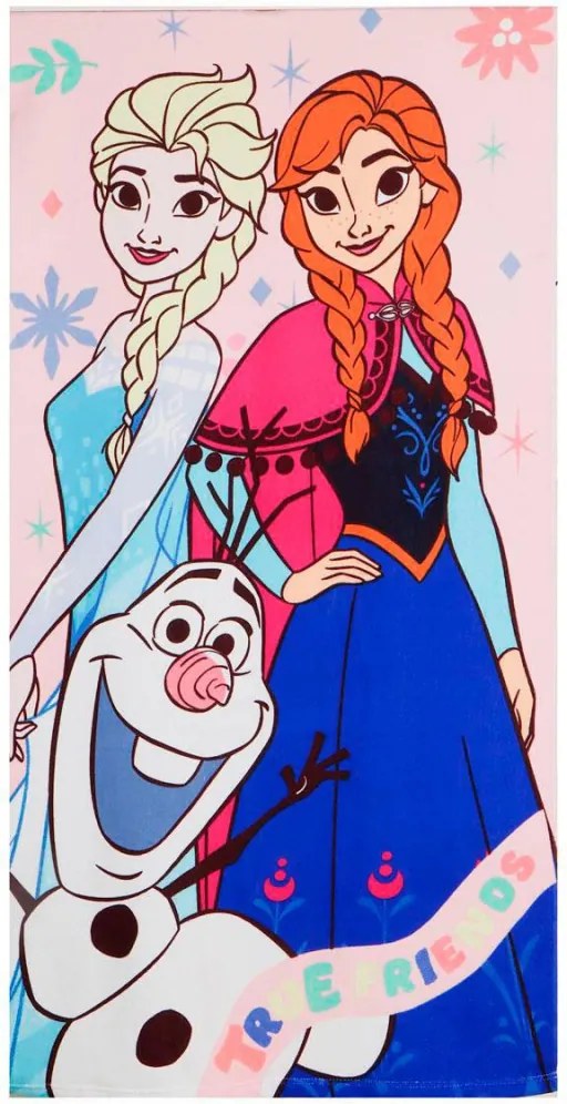 Disney Jégvarázs True Friends törölköző, tornazsák, baseball sapka szett