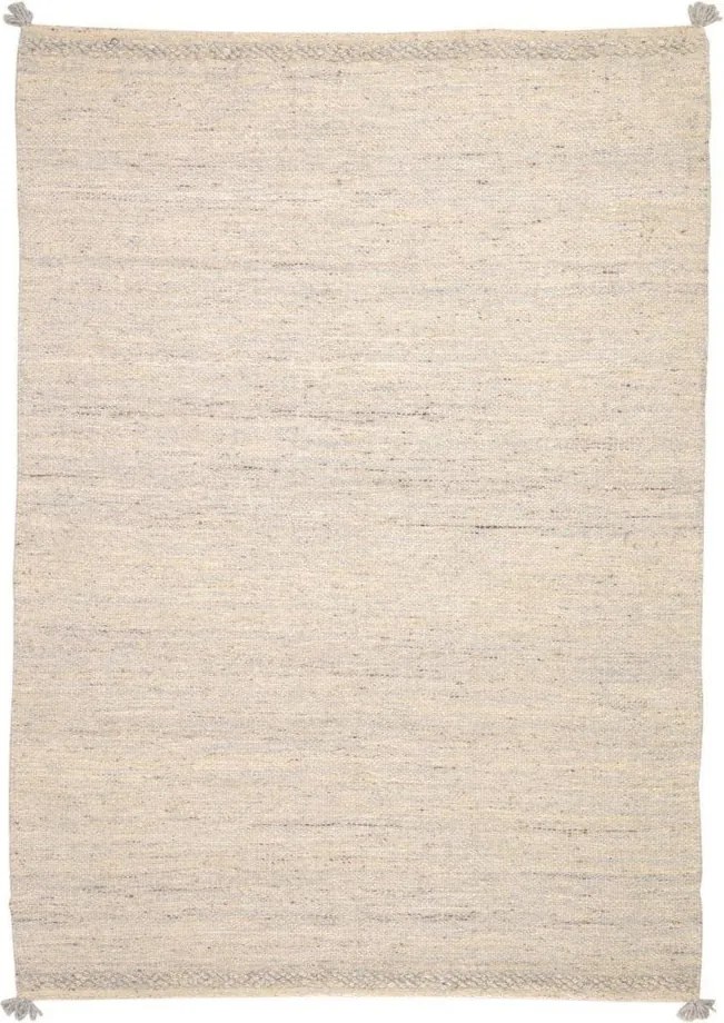 Krémszínű gyapjúkeverék szőnyeg 200x300 cm Carime – Kave Home