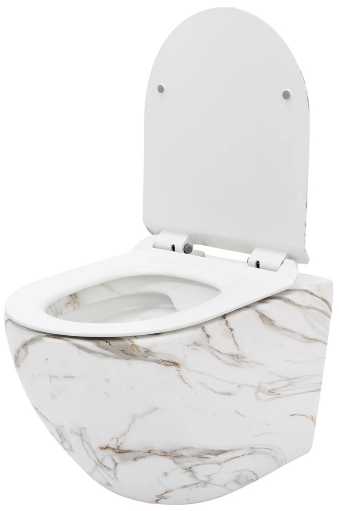 Függesztett wc Rea Carlos Slim Lava Mat Mini
