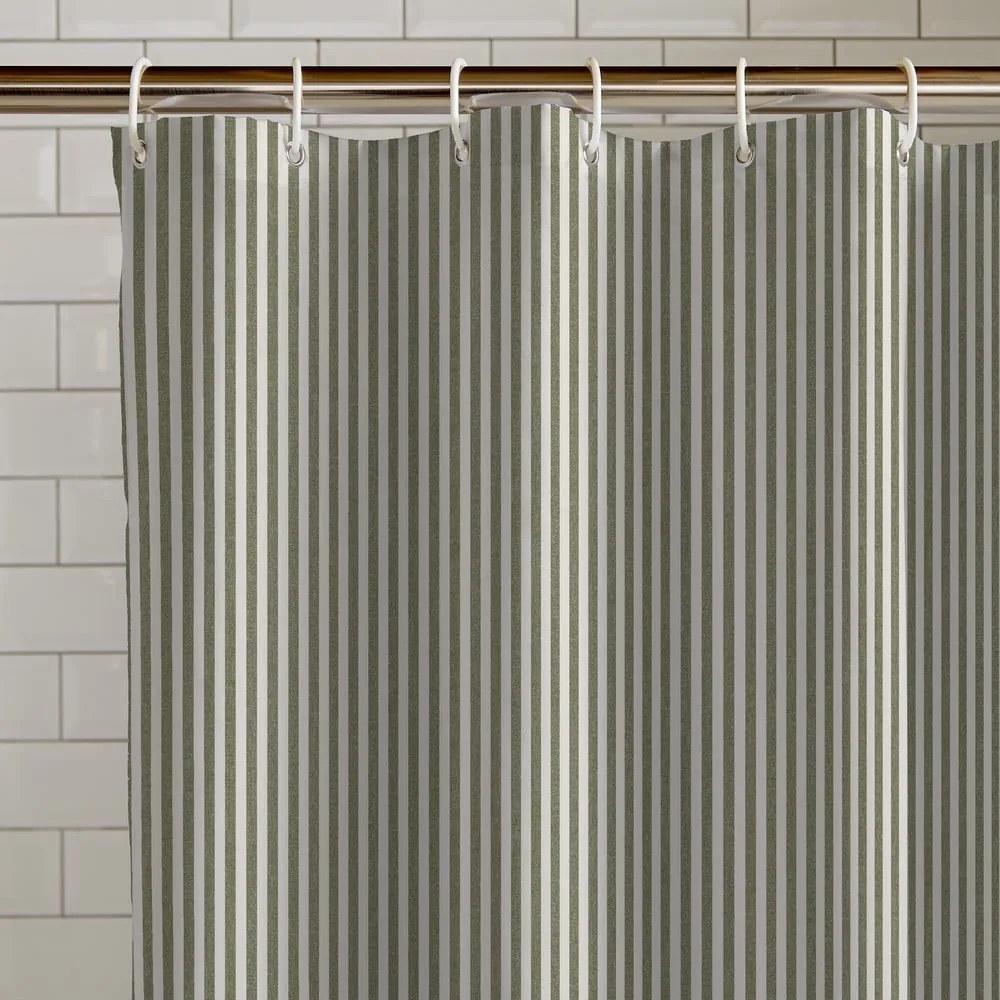 Zuhanyfüggöny 180x180 cm Stripe – Catherine Lansfield