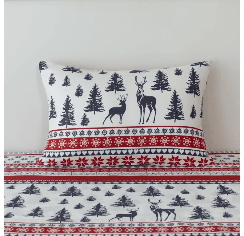 Mikroszálas párnahuzat TWINKLE CHRISTMAS 50x70 cm, színes
