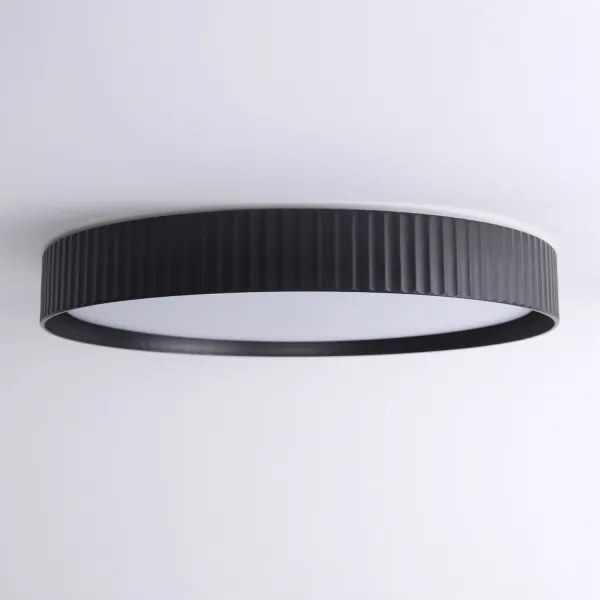 Brilagi -LED Dimmelhető mennyezeti lámpa LUCIA LED/60W/230V Ø 59 cm fekete + távirányító