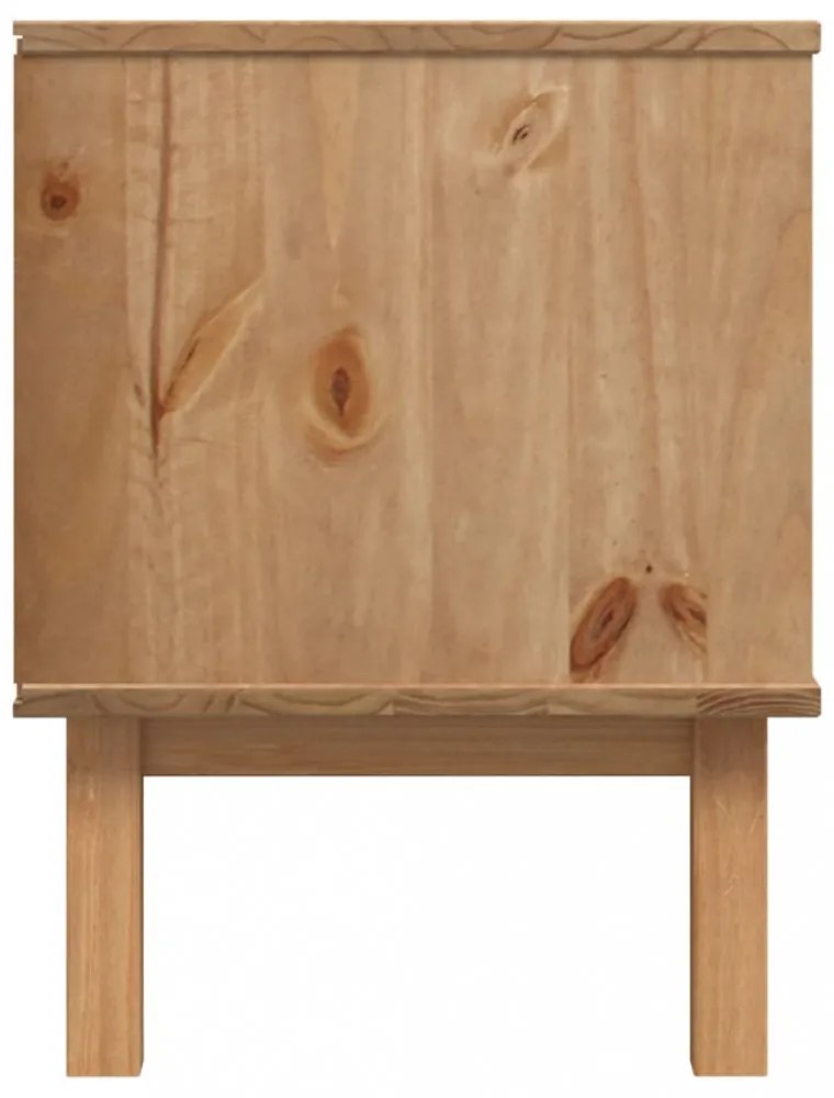 OTTA tömör fenyőfa TV-szekrény 113,5 x 43 x 57 cm