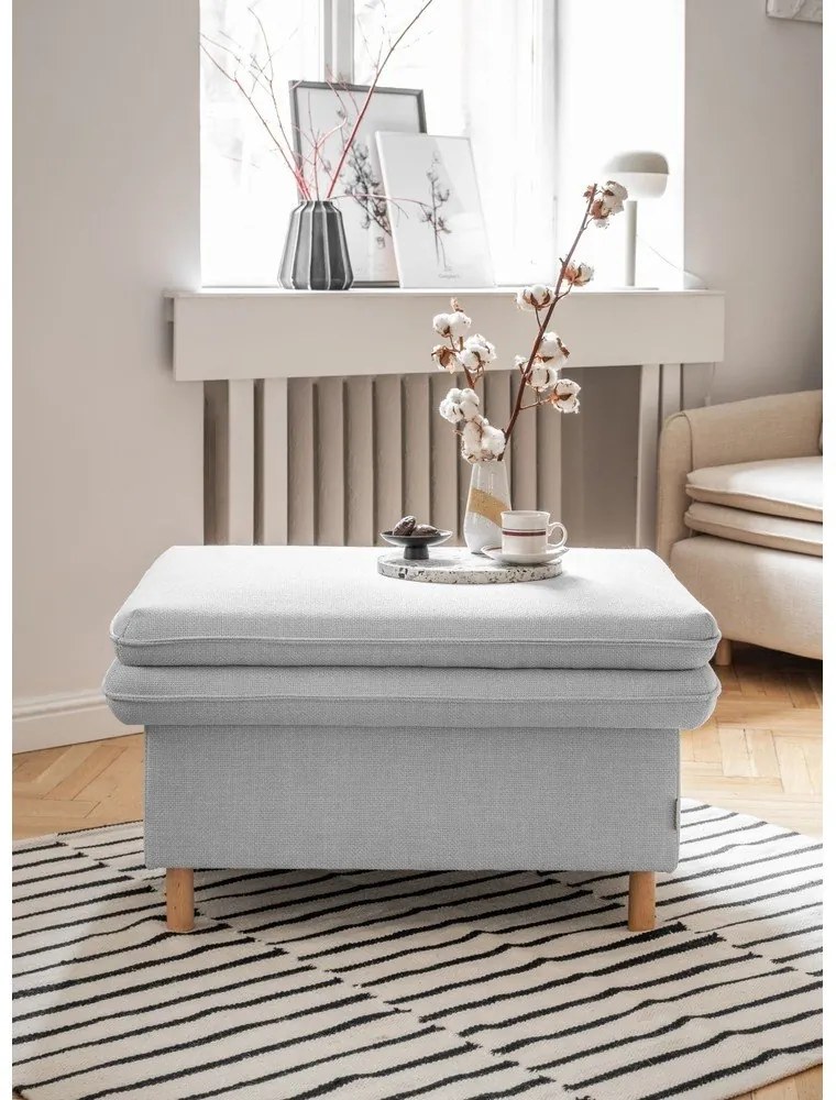 Világosszürke lábtartó Simon – Miuform