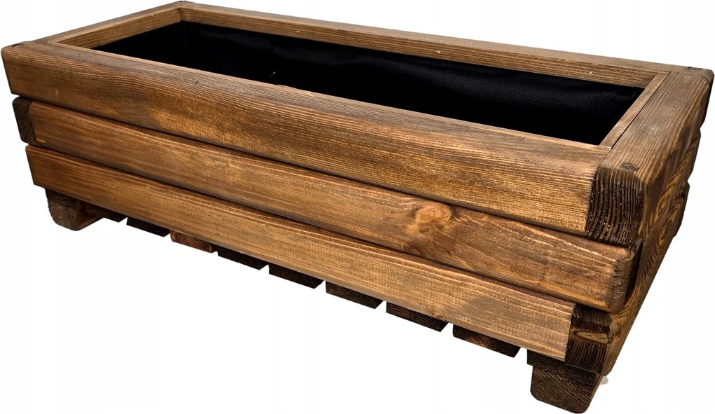 Fa Kerti Virágtartó Bársony 90/25/20 Tek Fenyő Impregnált