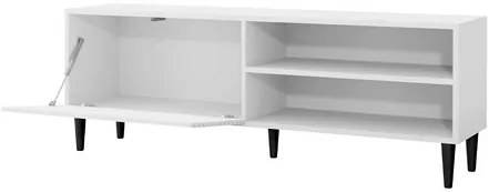 TV szekrény Sarlana 1K1P (fehér + fekete) . 1106262