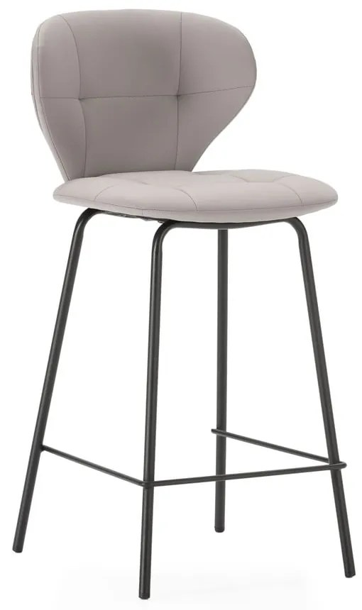 Bézs bárszék szett 2 db-os (ülésmagasság 67 cm) Maura – Marckeric