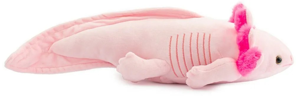 Baby Mix Axolotl vizi sárkány plüssjáték rózsaszín, 45 cm