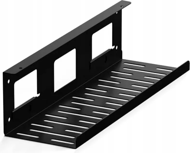 Irodai kábeltálca CMP051, fekete