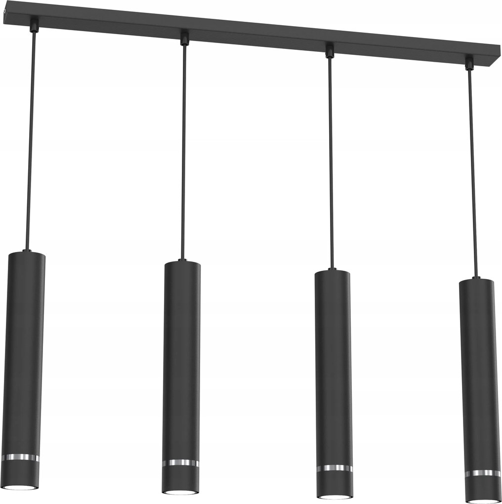 Mennyezeti Lámpa Csillár Sín 4 Foglalatos GU10-ES Cső