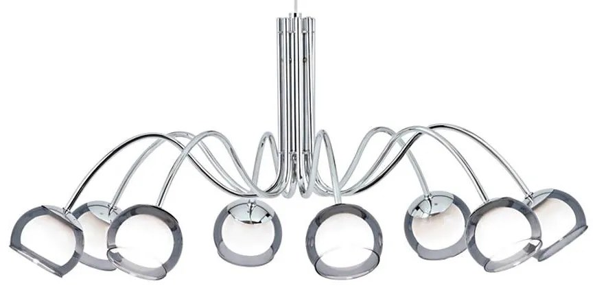 Eglo 39149 - LED Mennyezeti függesztékes lámpa MALAGÓN 8xLED/3,3W