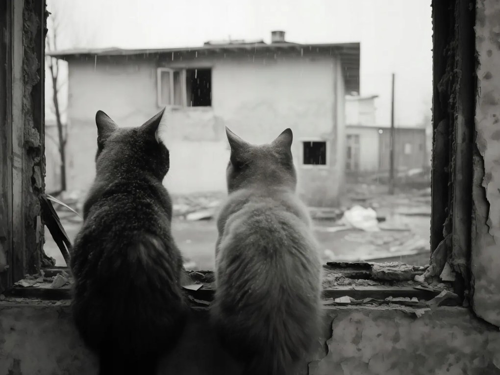 Poszter 40x30cm Gondolatok az elhagyatott küszöbről