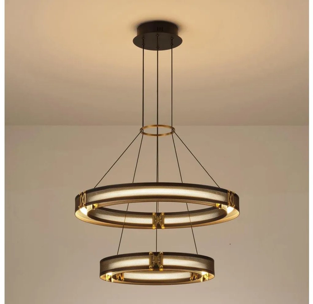 LED Csillár zsinóron LED/62W/230V 3000K 62x120 cm