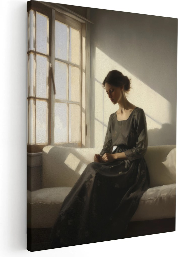 Modern Vászonkép Falikép Portré Nő *sok minta