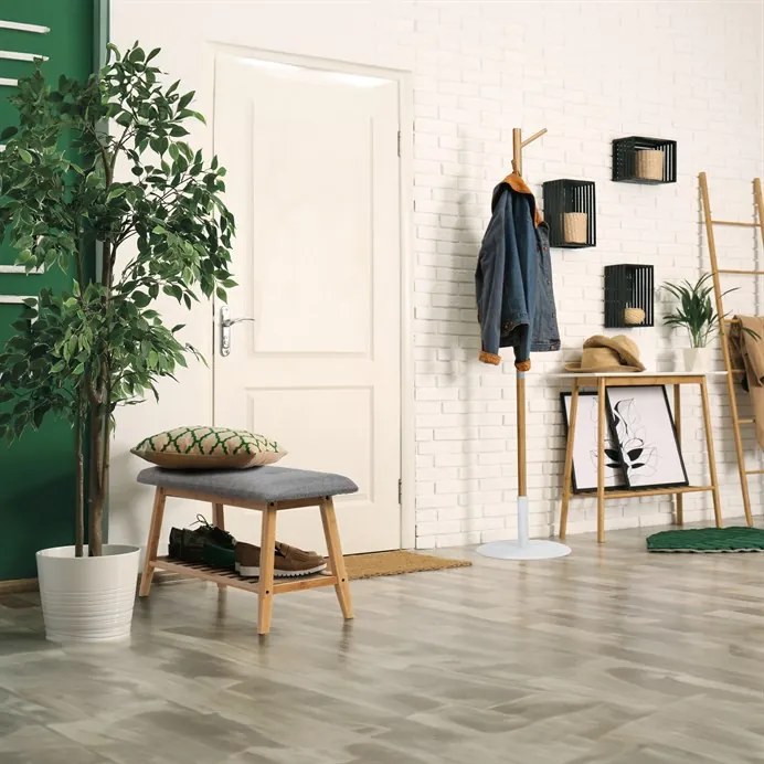 Natúr Bambusz Állófogas. DR-N1006 WT