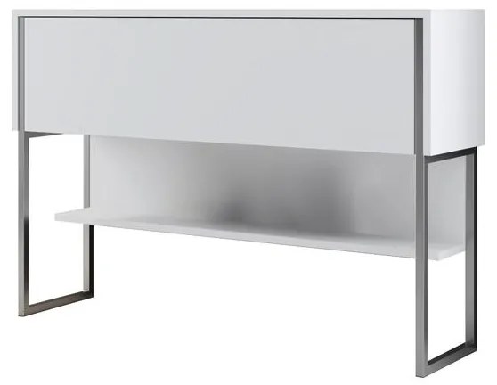 Komód Luxe - Silver, White