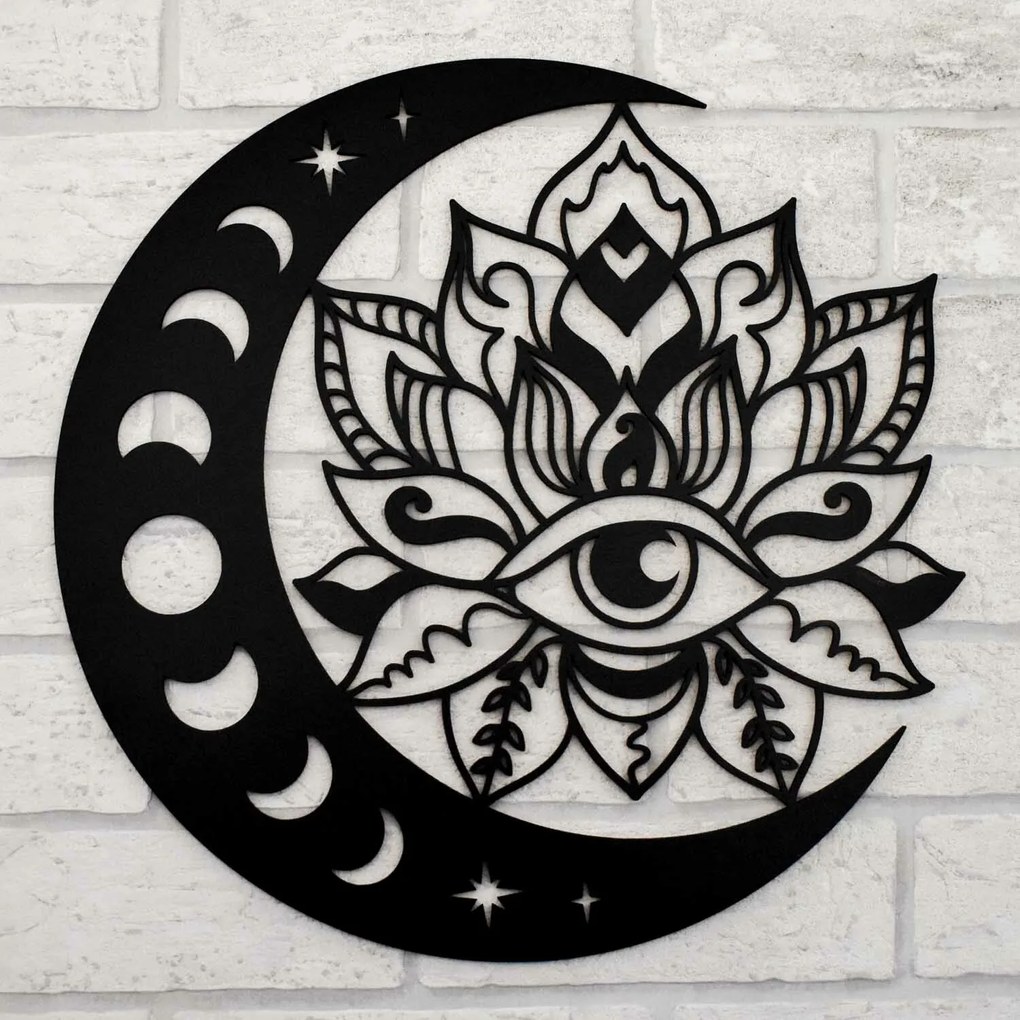 DUBLEZ | Hold mandala - Fali dekoráció