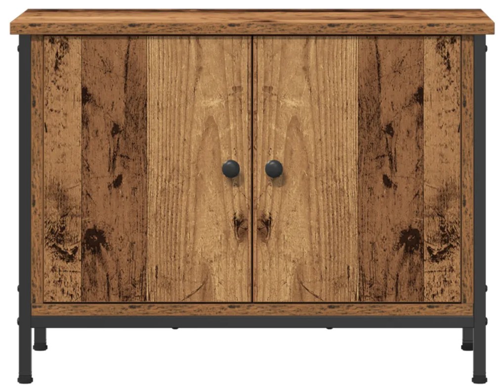 Régi Fa TV Állvány Régi fa Fa 60 x 35 x 45 cm Tartós TV Állvány