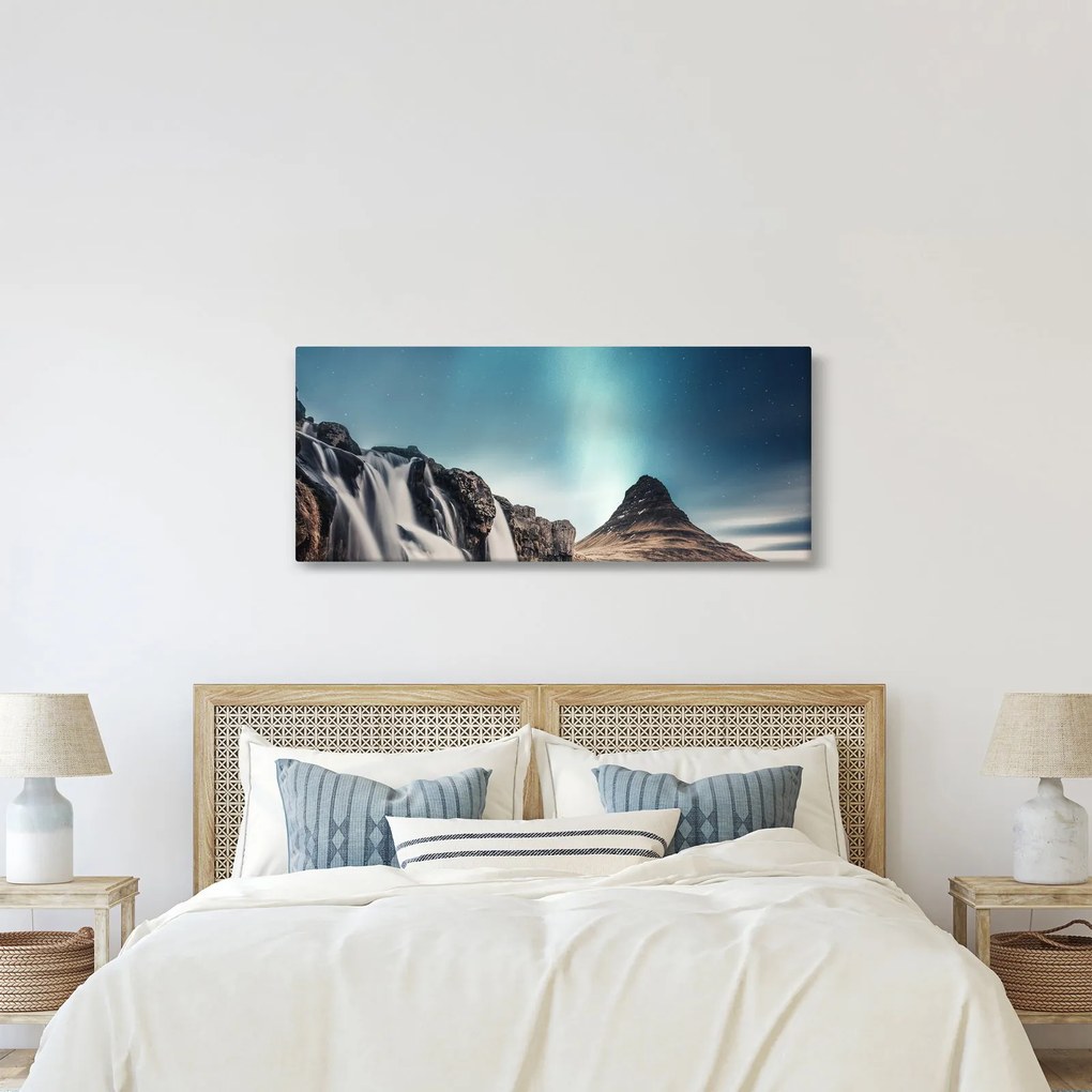 Vízesések képe (120x50 cm)