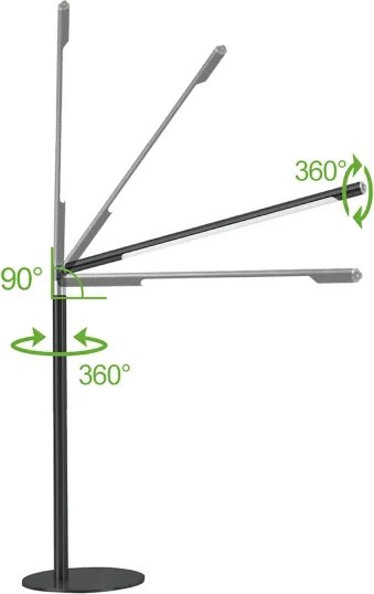 Brilagi - LED fényerőszabályozható érintős asztali lámpa VARIO LED/7W/230V 3000-6500K CRI 96