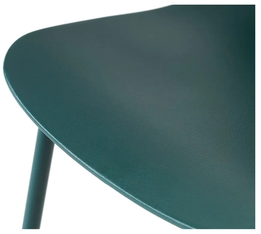 Türkiz műanyag étkezőszék Whitby – Unique Furniture