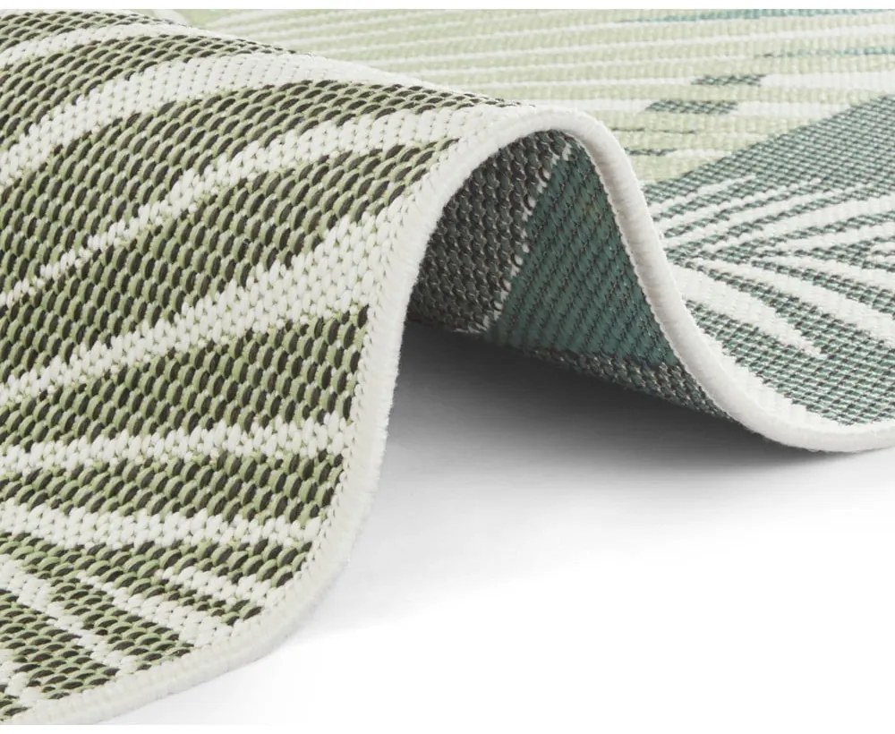 Zöld-bézs kültéri szőnyeg 80x150 cm Vai – NORTHRUGS