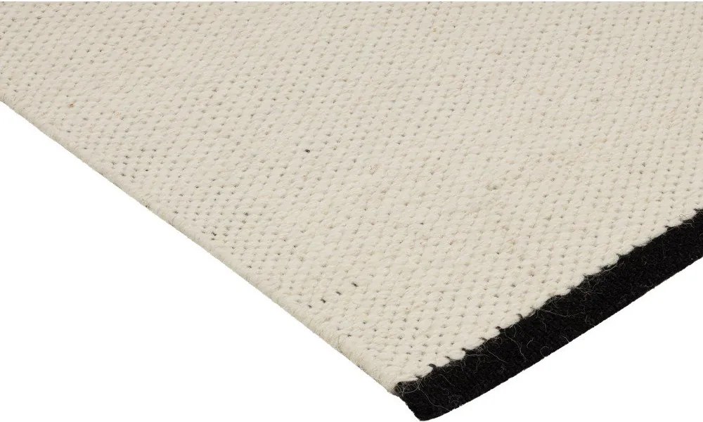 Bézs kézi szövésű gyapjú szőnyeg 170x240 cm Mavi – noo.ma