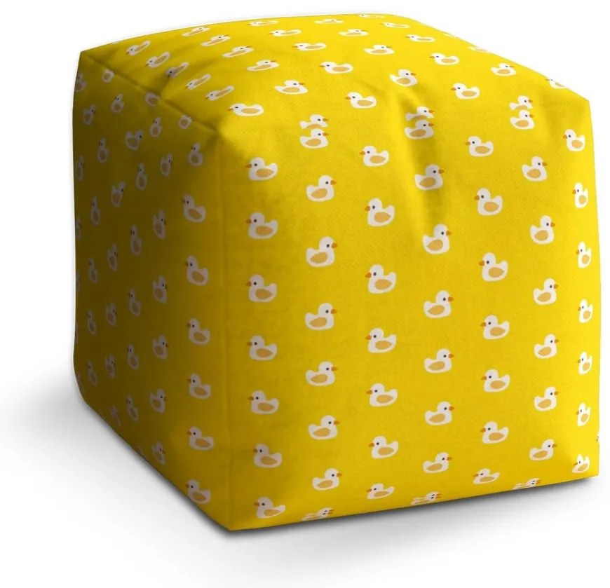 Cube zsámoly fehér kacsák, sárga