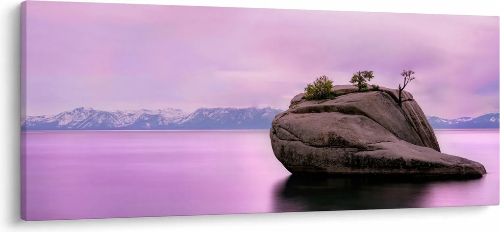 Kő a tengerben képe (120x50 cm)