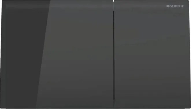 Geberit 115.622.SJ.1 - Sigma70 nyomólap 25x14,6 cm fekete