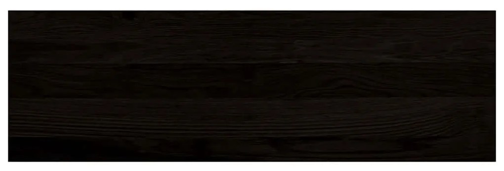 lépcsőfokok 2 db Sötétbarna 80x30x2 cm tömör fa tölgyfa