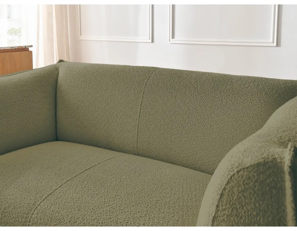 Zöld buklé kanapé 170 cm Giorgia – Bobochic Paris