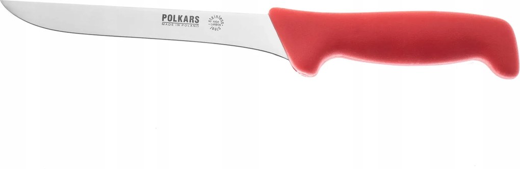 Polkars masszírozó kés No. 13 piros (15cm)