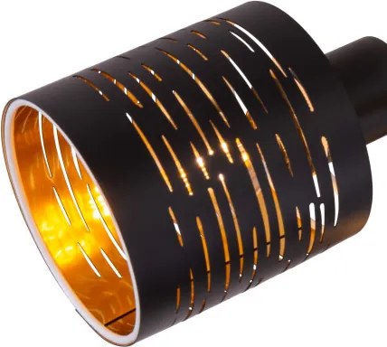 Globo 15342-3D Függeszték fém fekete-arany. 3xE14 40W 230V