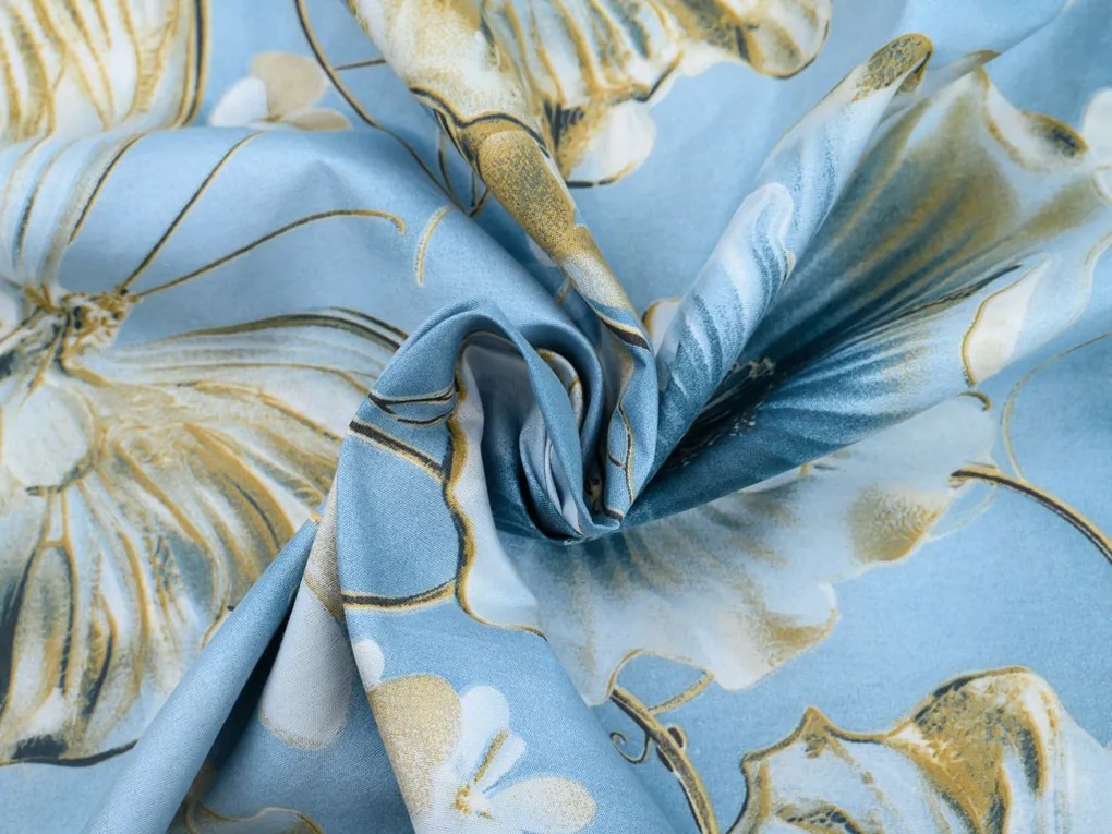 Mikroszálas ágyneműhuzat CELESTIA kék Ágyneműhuzat mérete: 70 x 90 cm | 140 x 200 cm