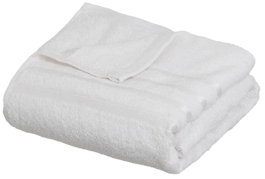 Fehér frottír pamut fürdőlepedő 70x140 cm Simple – Casa Selección