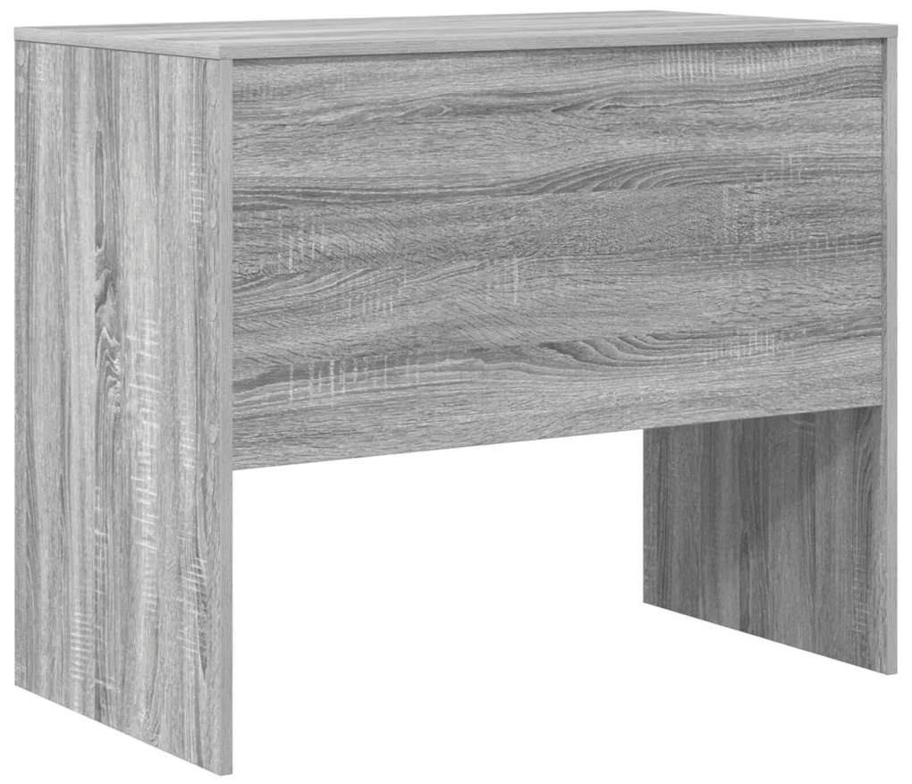 Szürke Íróasztal Szürke sonoma MDF 90 x 50 x 76 cm