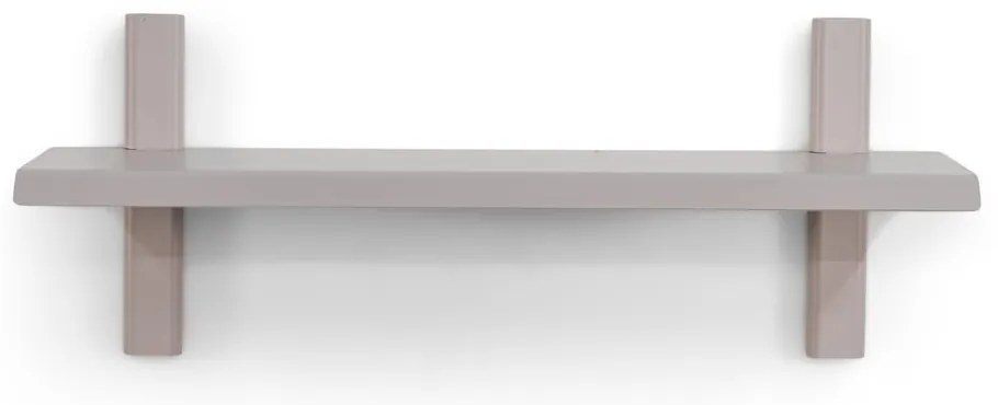 Szürkésbarna fém fali polc 60 cm Hola – Spinder Design