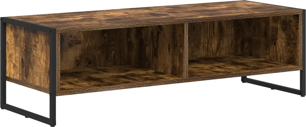 vidaXL TV szekrény Füstös tölgy 100 x 36.5 x 30.5 cm Faanyag