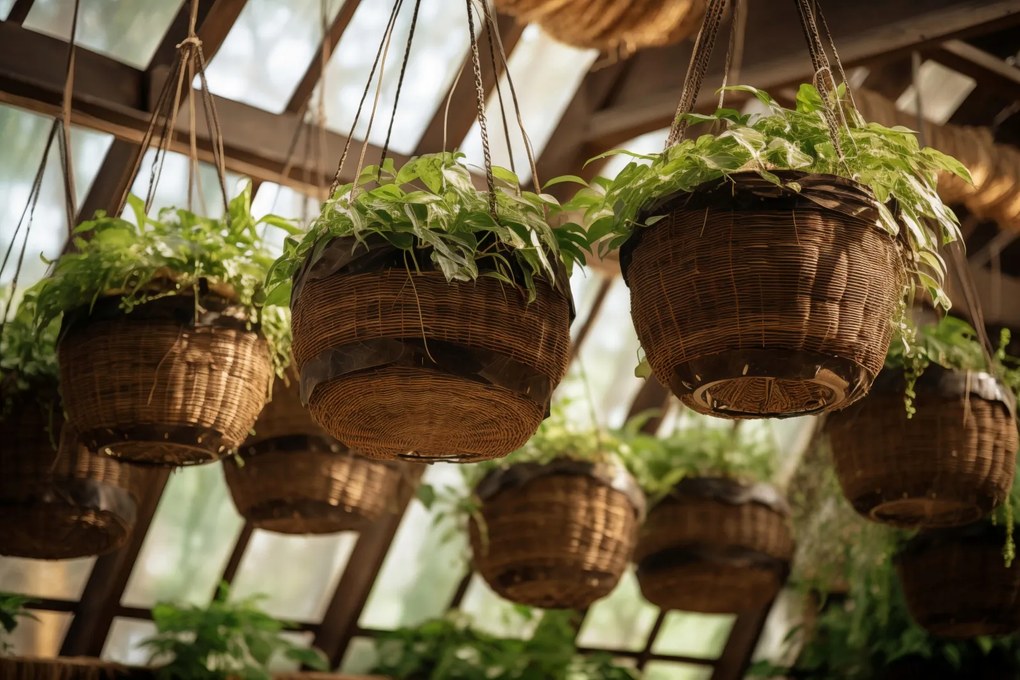 Poszter 45x30cm Privát Függő Kertek