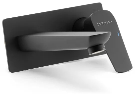 Novaservis - Mosdócsap rejtett beépítéshez METALIA ECO matt fekete