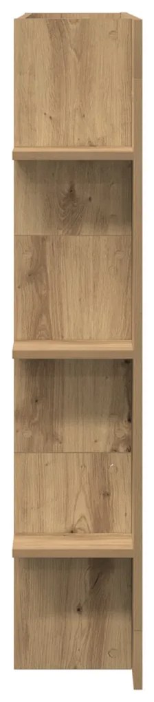 Tv állvány falra szerelhető, Artisan tölgy, 152x22x113 cm