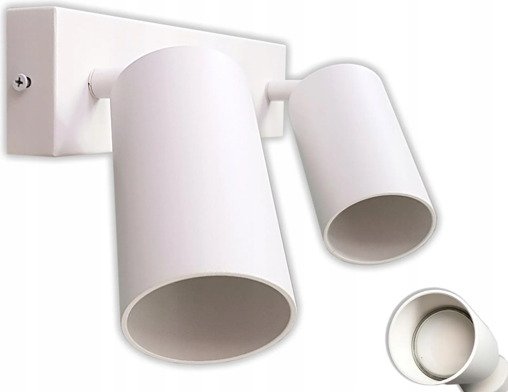 Mennyezeti Lámpa Fali Lámpa állítható Spot 2 GU10