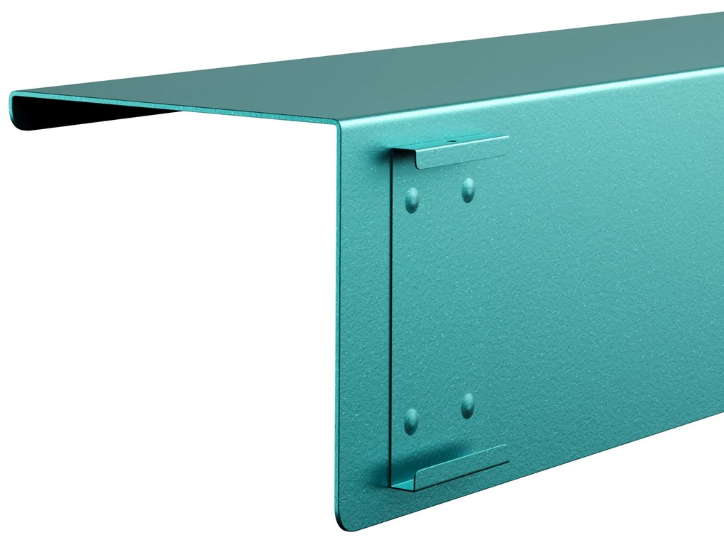 Fali polc JOANNE 1200 mm, Modern: tengerszínű