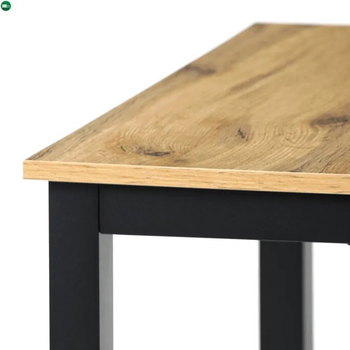 Étkezőasztal 110x70x75 cm, MDF, vad tölgy, GDT-202 OAK