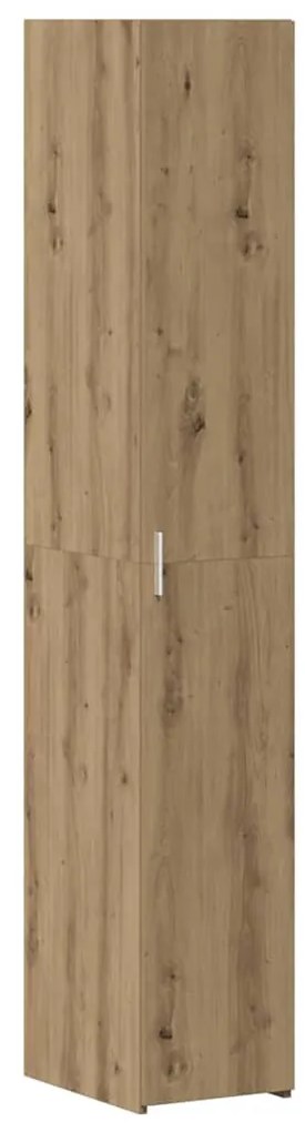 Karcsú tárolószekrény kézműves tölgy 30 x 42.5 x 225 cm Faanyag